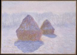 Haystacks (effect of Snow and Sun) 1891.Monet