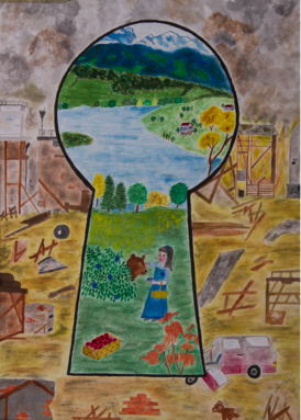 The Light for Life. Pavlina Musilova. age 15. Terezin